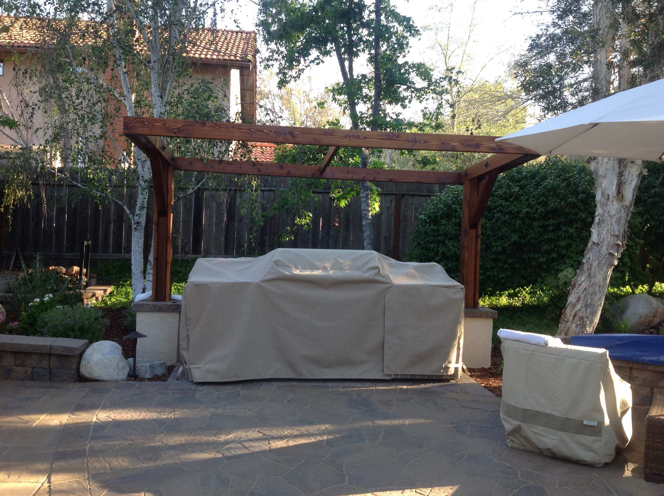 Custom Outdoor Kitchen Cover