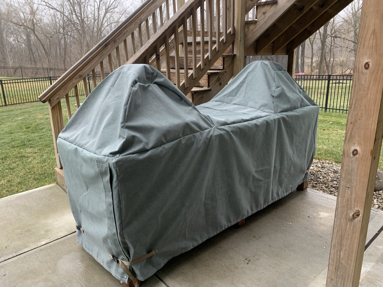 Big Green Eggs Grill Cover by Grill Wraps GrillWraps