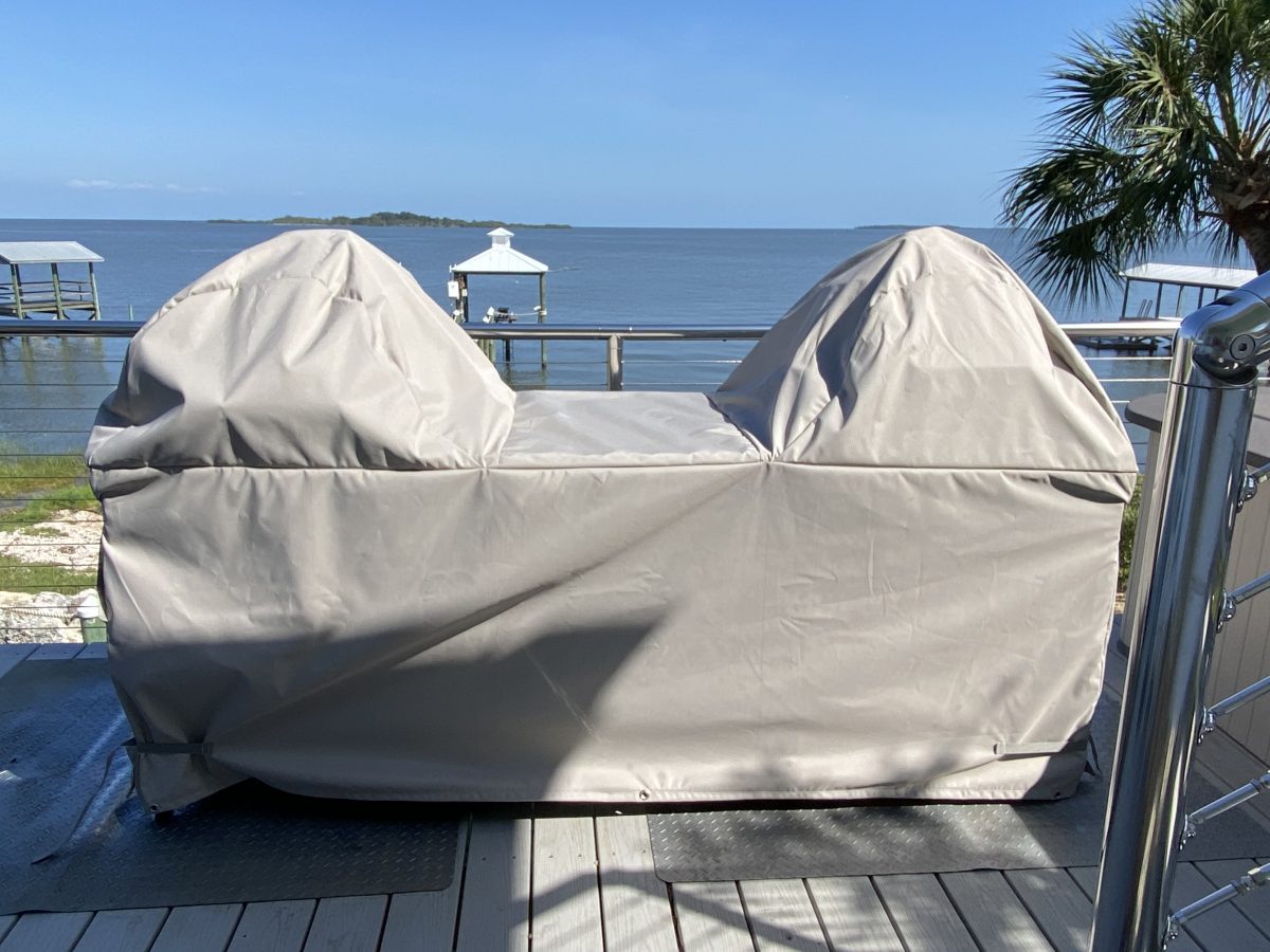 Grill Wraps_Image of Grill Cover in Cedar Key Florida